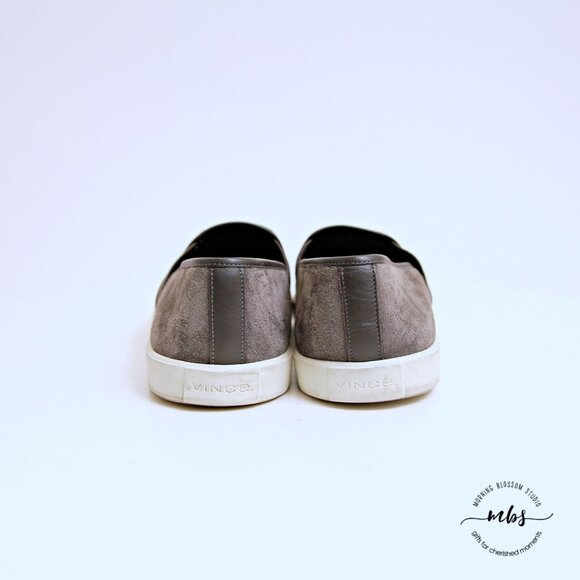 Vince Preston Suede Slip Ons - Picture 8 of 12